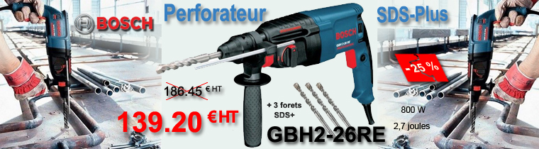 Perforateur burineur Bosch GBH2-26RE
